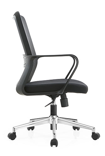 Silla Secretarial Bari - Lateral