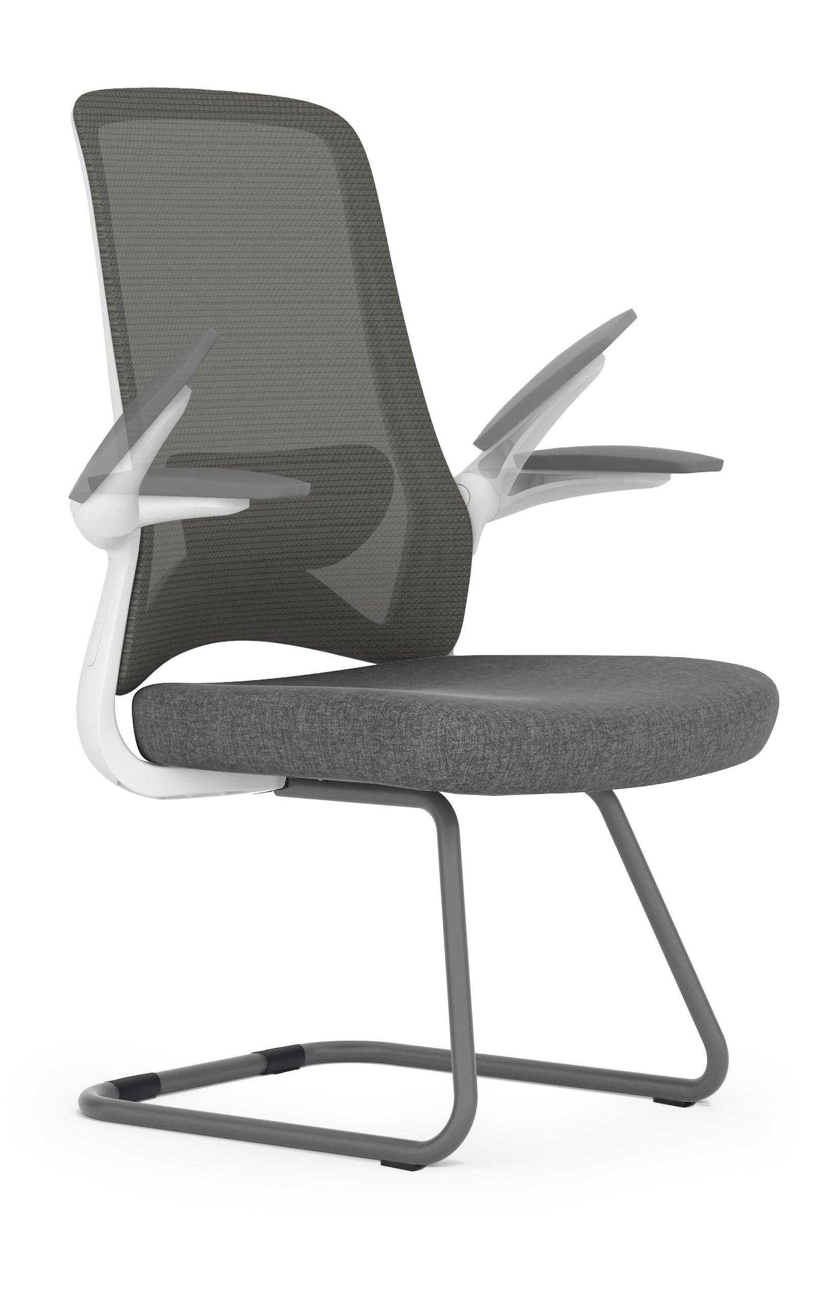 Silla Visitante DOLPHIN OHV-111 Gris - Color Perla
