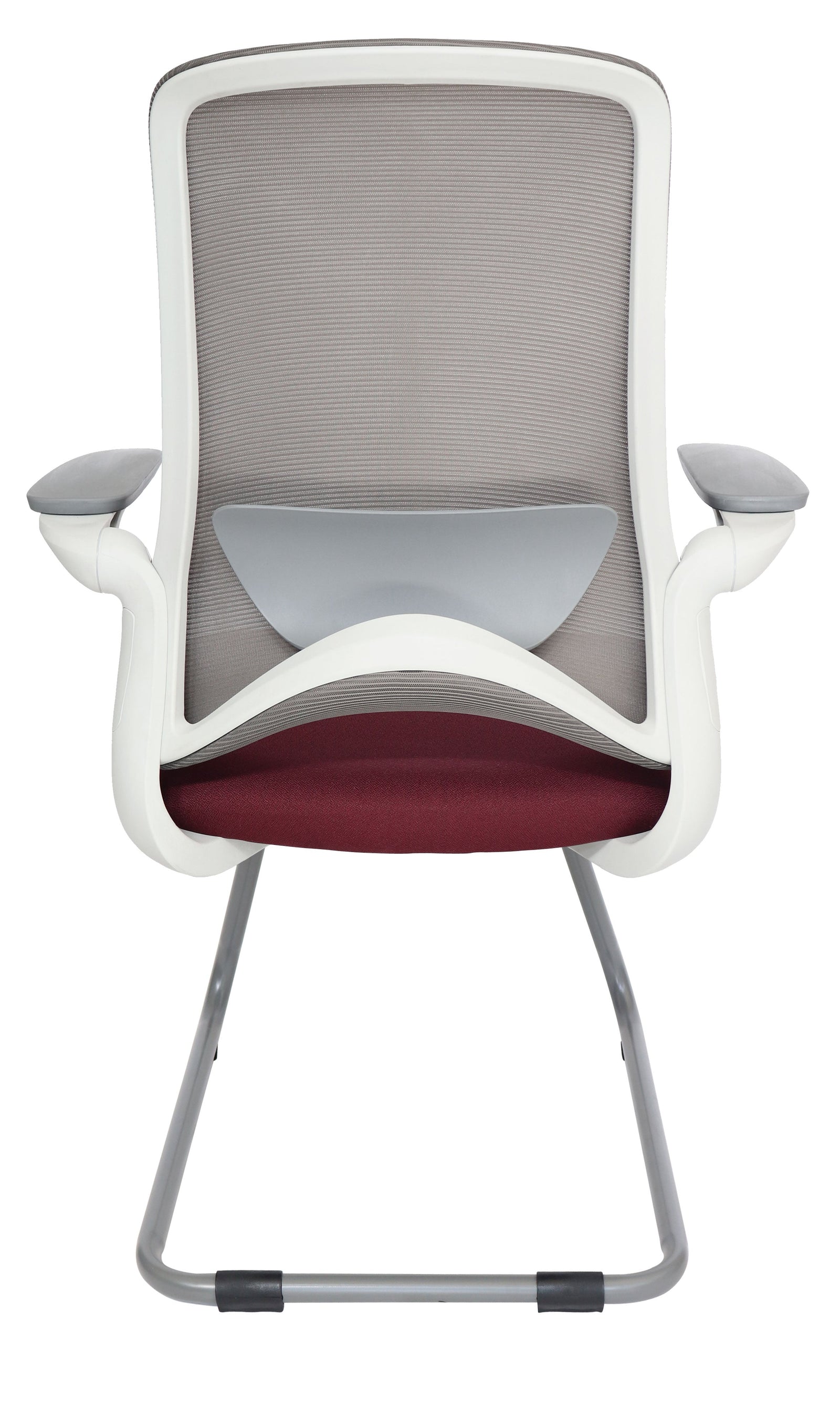 Silla Visitante DOLPHIN OHV-111 Gris - Atrás 90