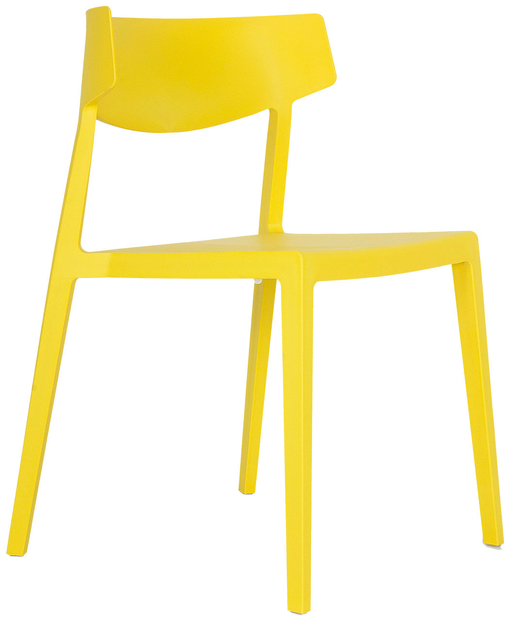 Silla Visitante AR-2017 amarilla - 3/4