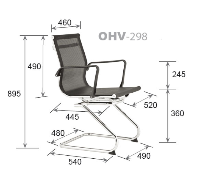 Silla Visitante Travis - Offimobile