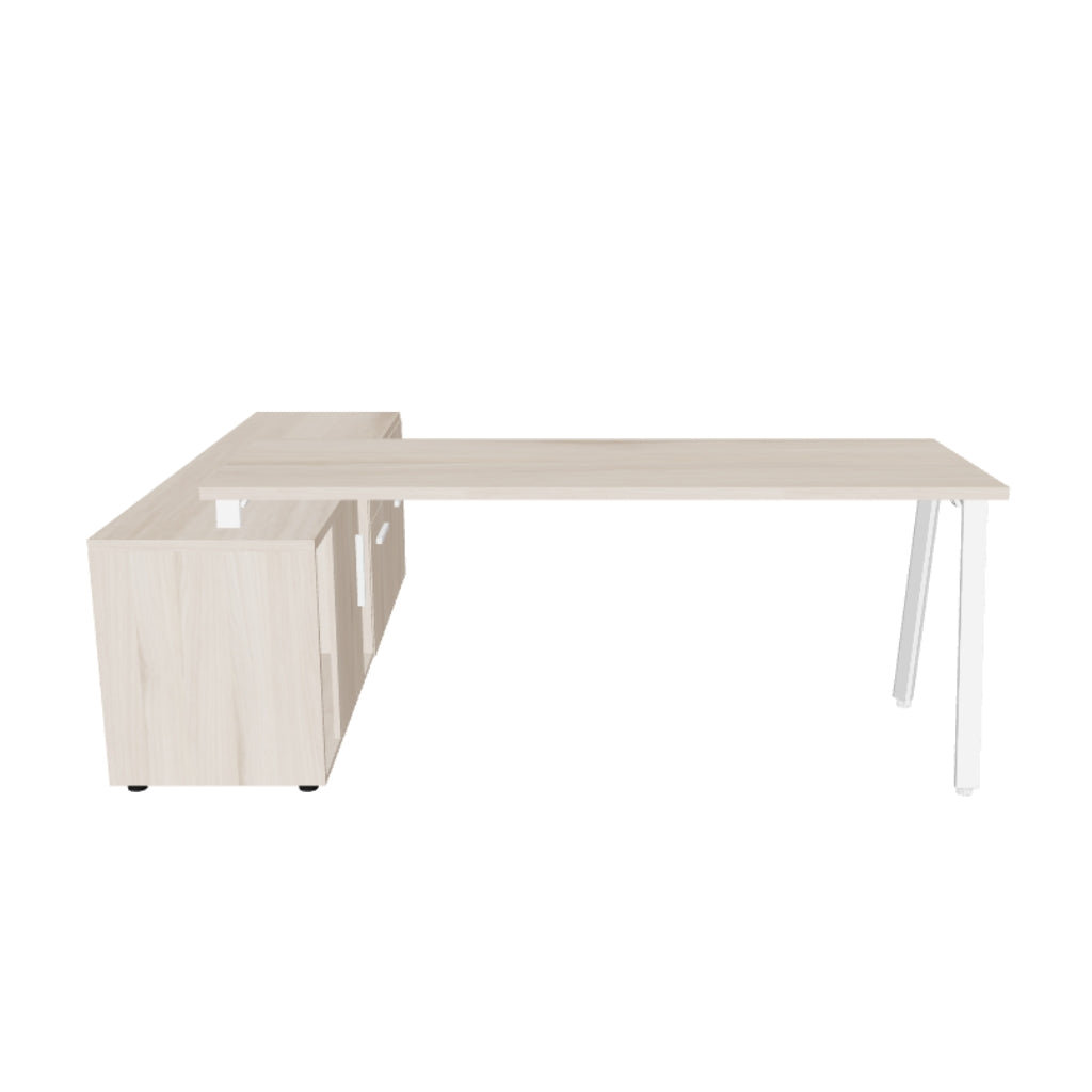 Escritorio Ejecutivo Alpha Con credenza lateral