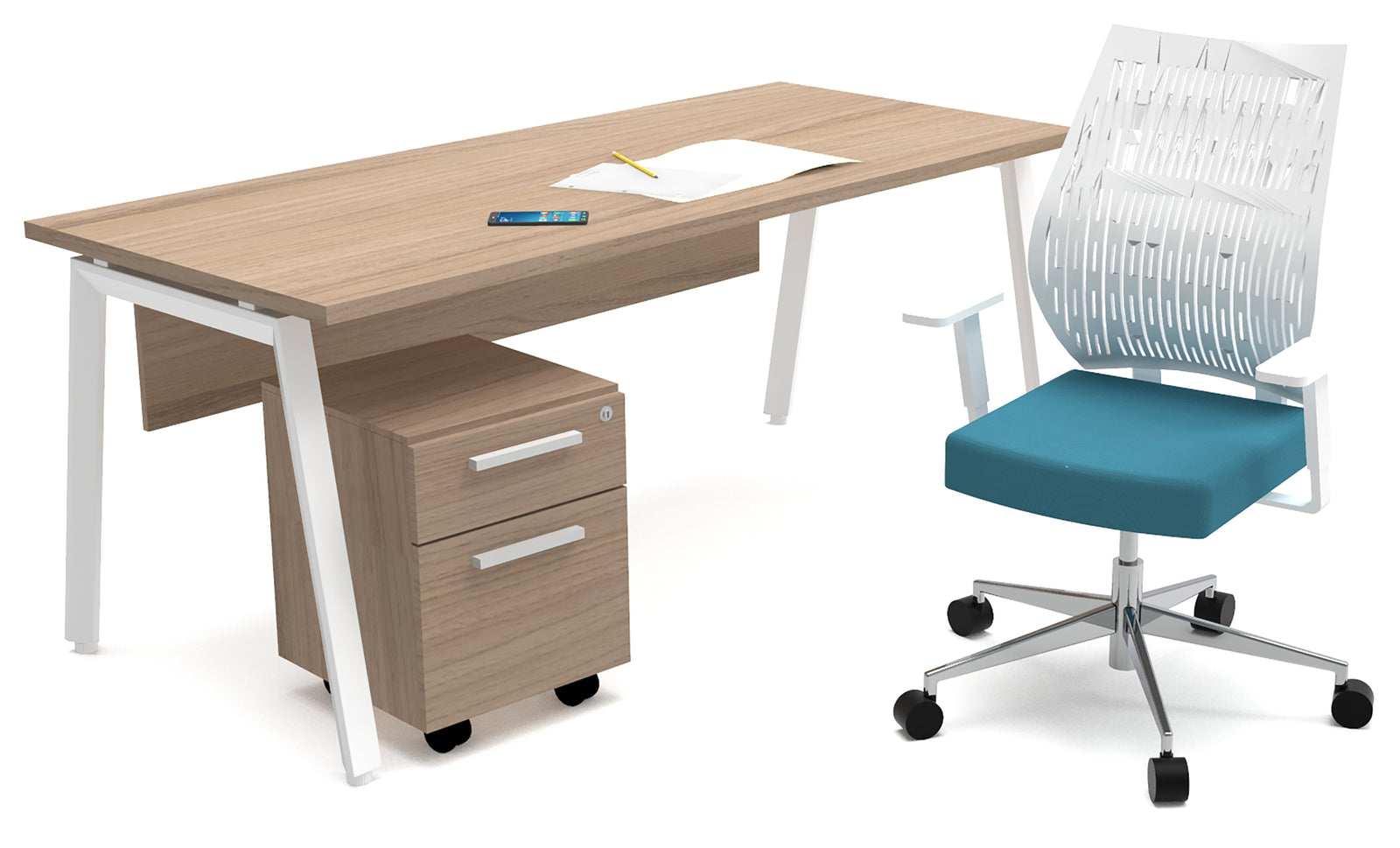 Escritorio Ejecutivo Tech Alpha - OffiMobile