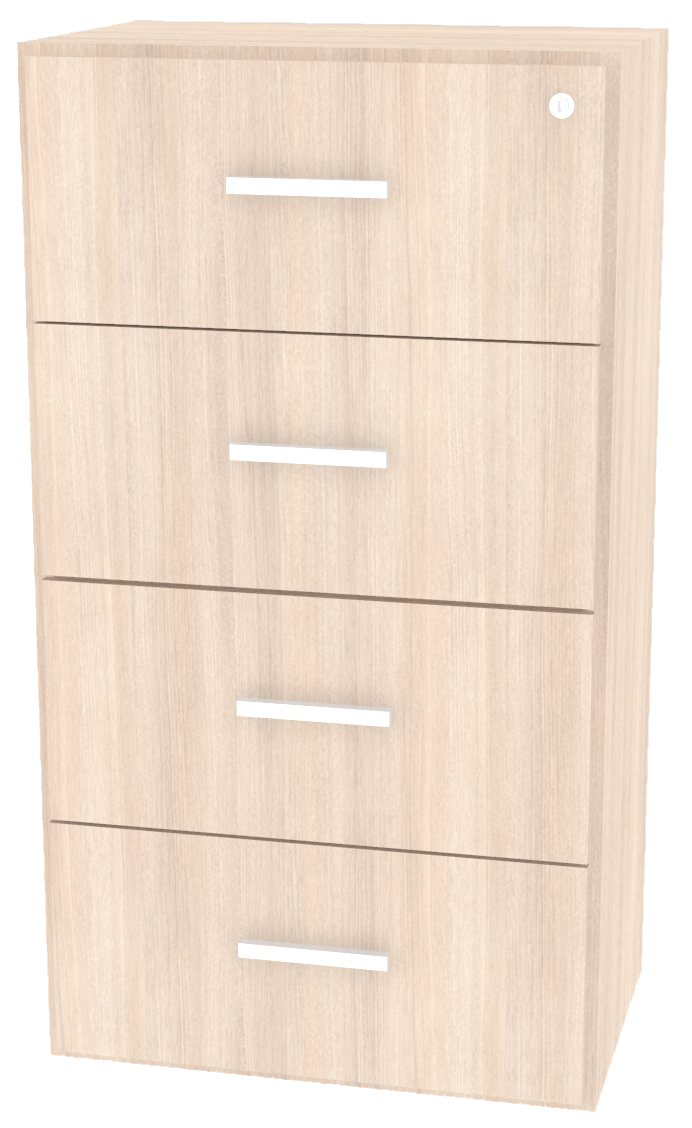 Archivero Horizontal 4G En Melamina - OffiMobile