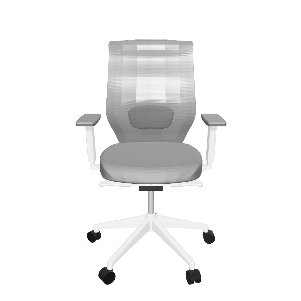 Silla Semi Ejecutiva Delta Gray