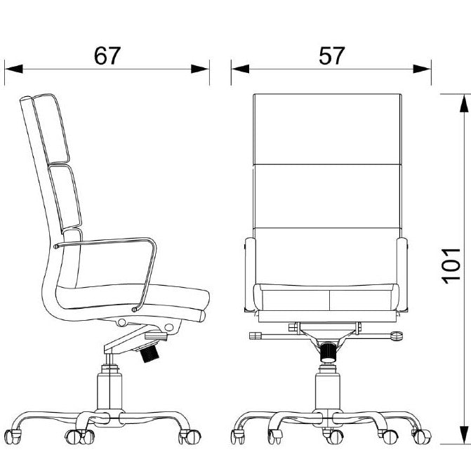 Silla Ejecutiva BM 1600 - OffiMobile