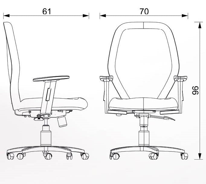 Silla Alto Trafico BM 5000 - OffiMobile