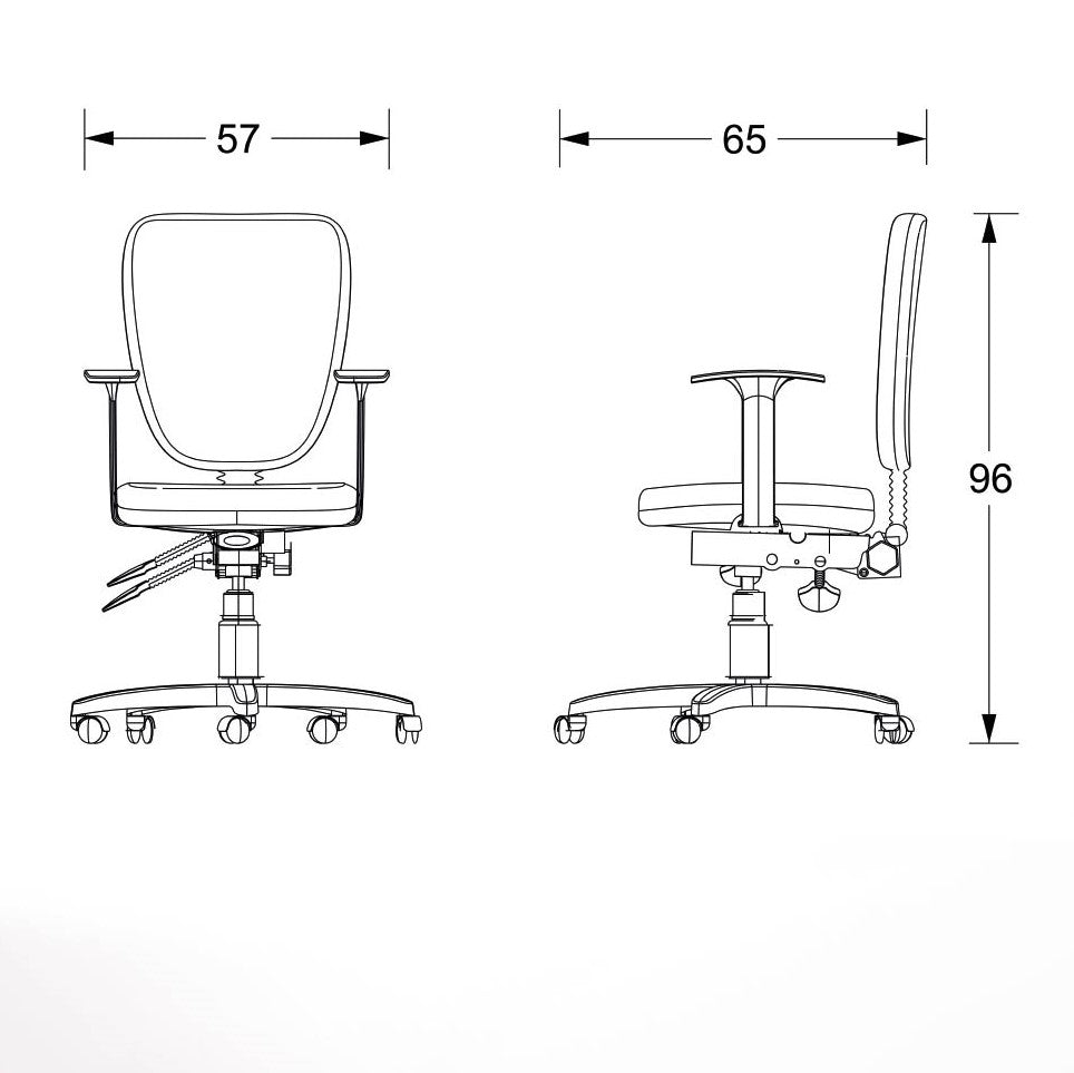 Silla Operativa BM 500 - OffiMobile
