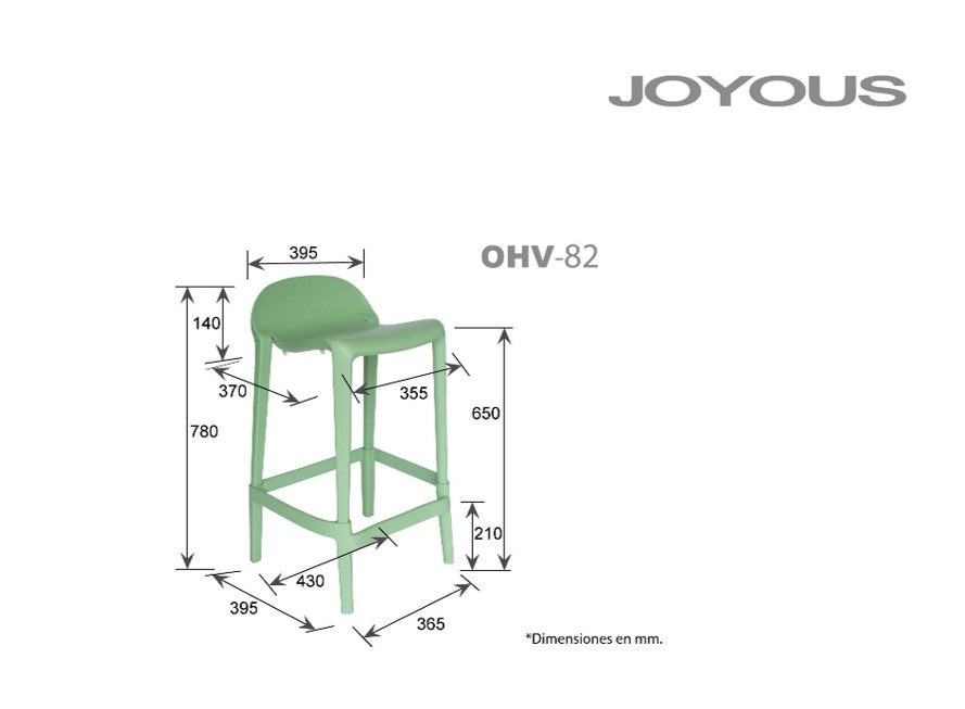 SILLA Visitante JOYOUS OHV-82