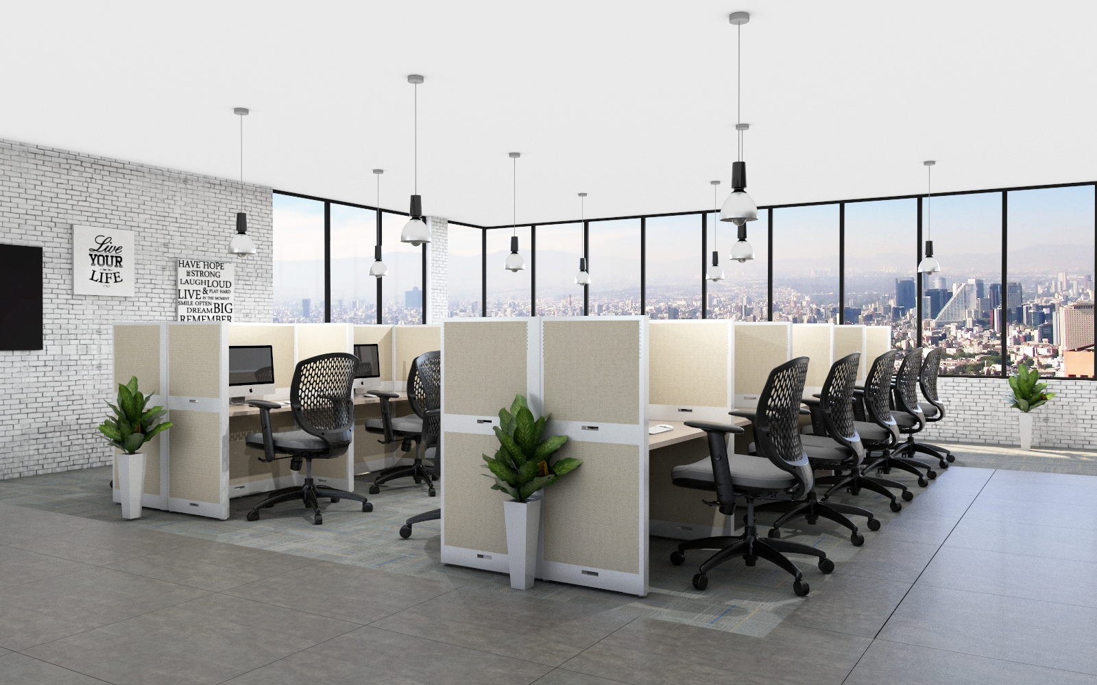 Estacion de Trabajo Estabilus 2D - OffiMobile