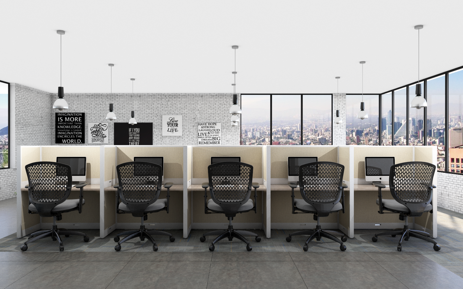 Estacion de Trabajo Estabilus 2D - OffiMobile