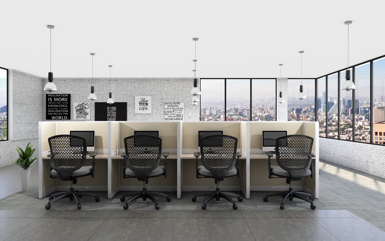 Estacion de Trabajo Estabilus 2D - OffiMobile