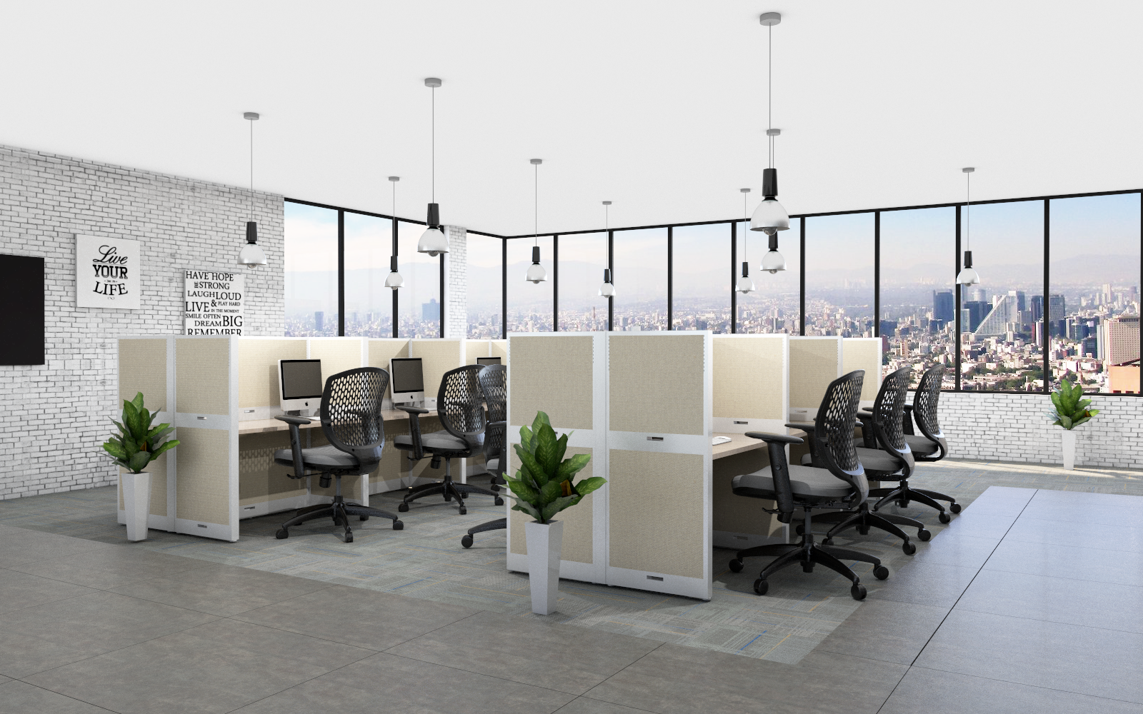 Estacion de Trabajo Estabilus 2D - OffiMobile