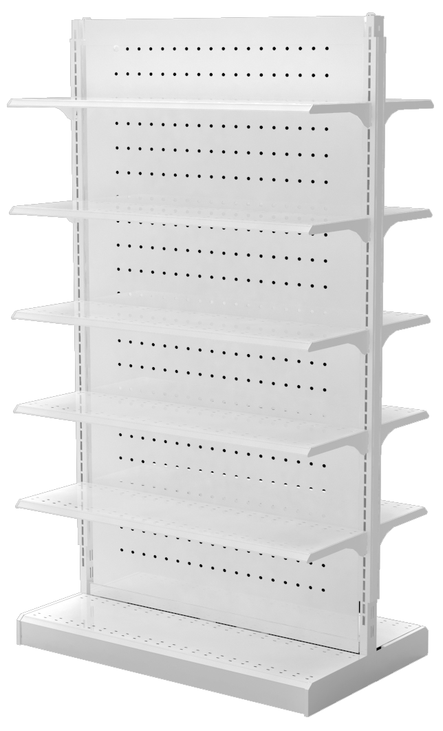 Gondola Metalica Doble 122 7611 - OffiMobile