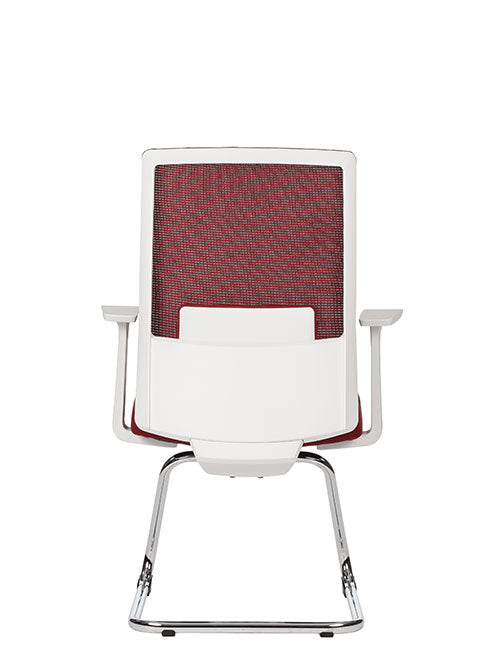 Silla Visitante Arctic White - OffiMobile