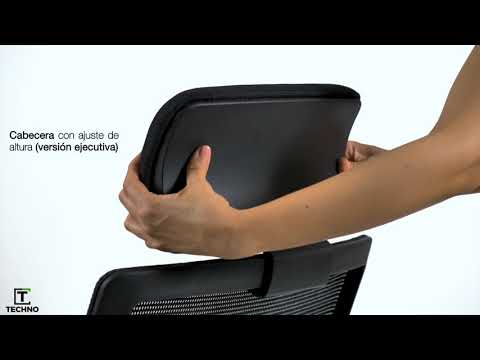 Silla Ejecutiva Artic Black respaldo Bajo