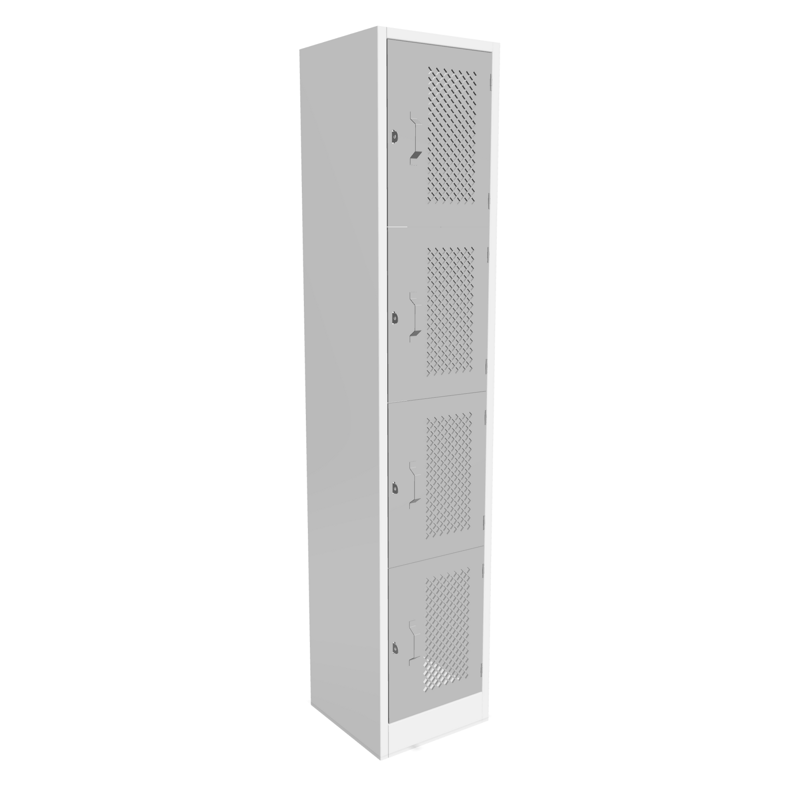 Locker Metalico Mesh 4 Puertas