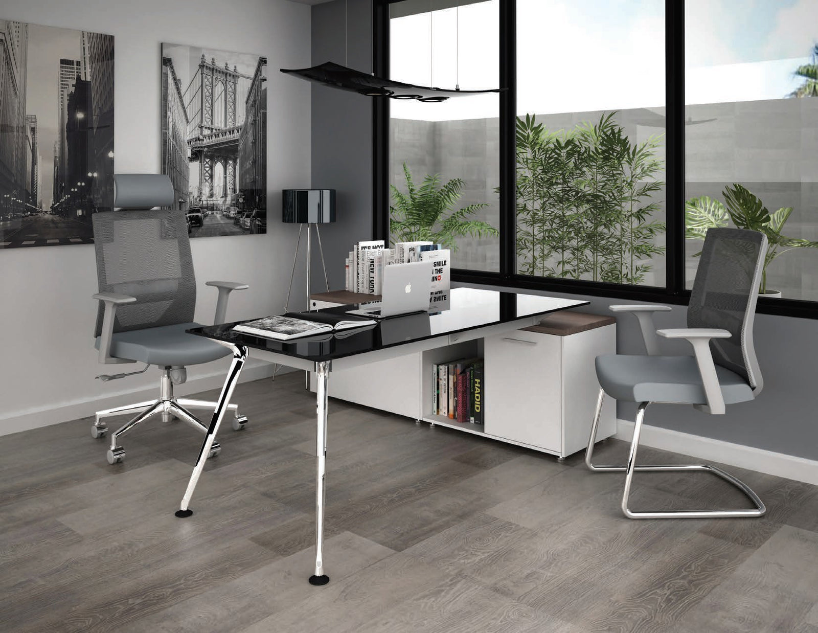 Escritorios con credenza - Offimobile