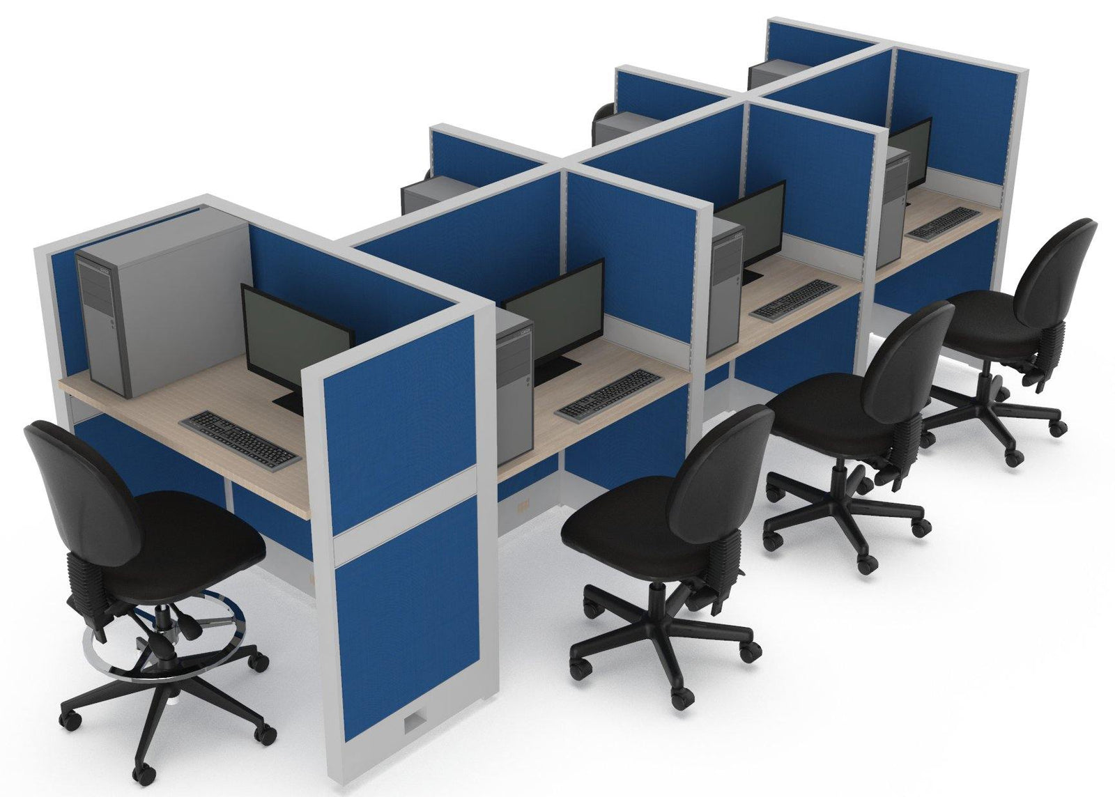 Mamparas Modulares Call Center