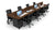 Mesa Bench Annia 8P