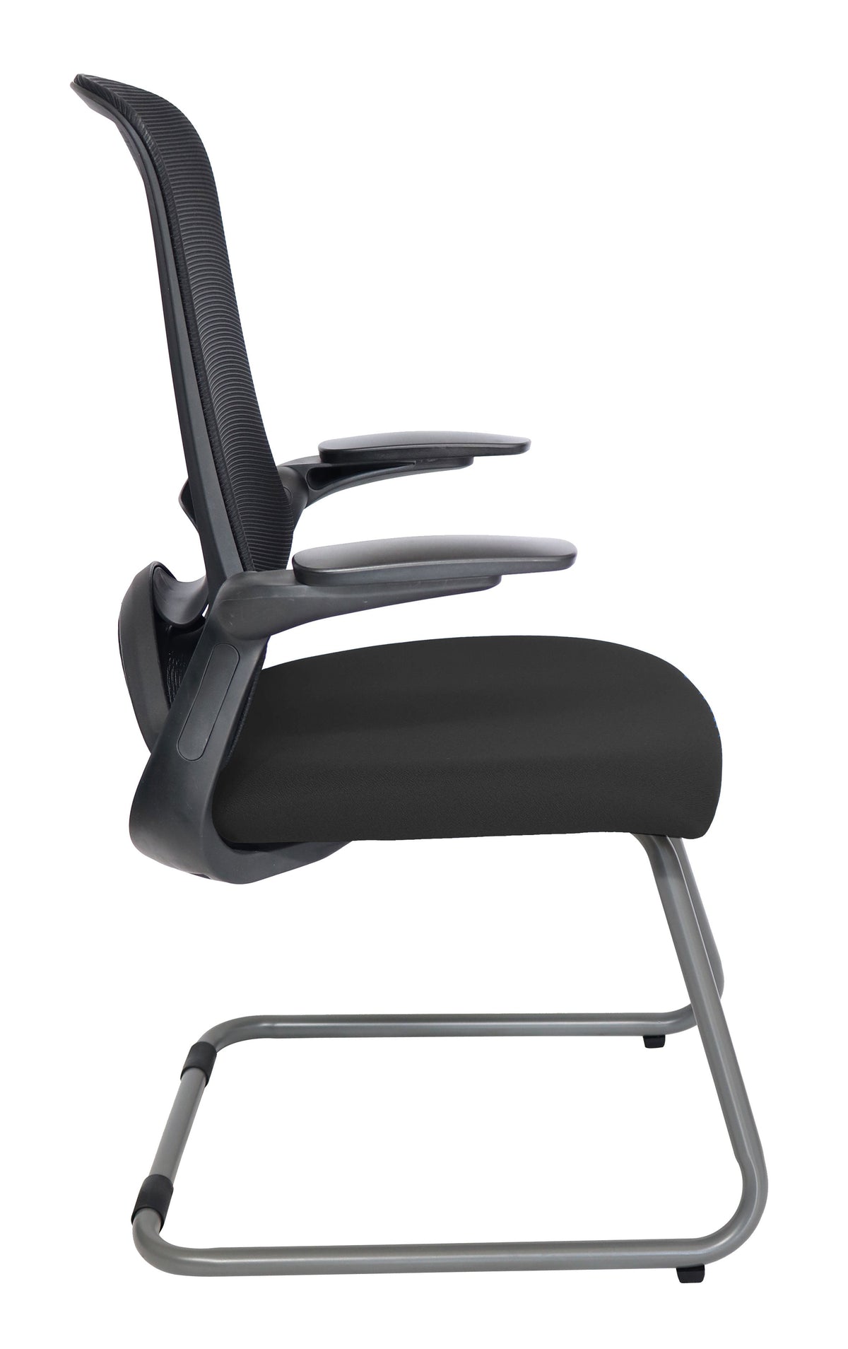 Silla Visitante DOLPHIN OHV-111 Negro - Lateral
