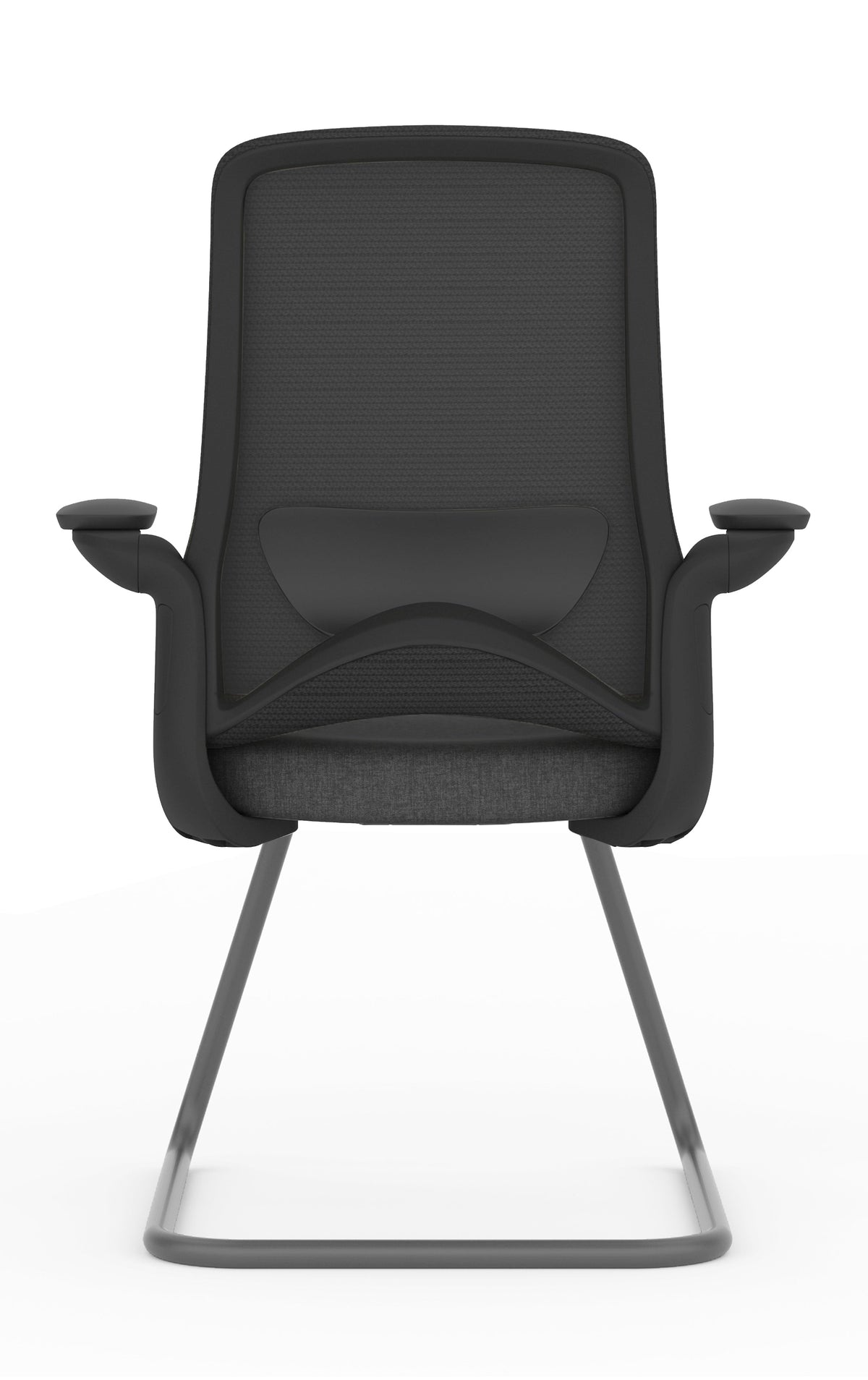 Silla Visitante DOLPHIN OHV-111 Negro - Atrás