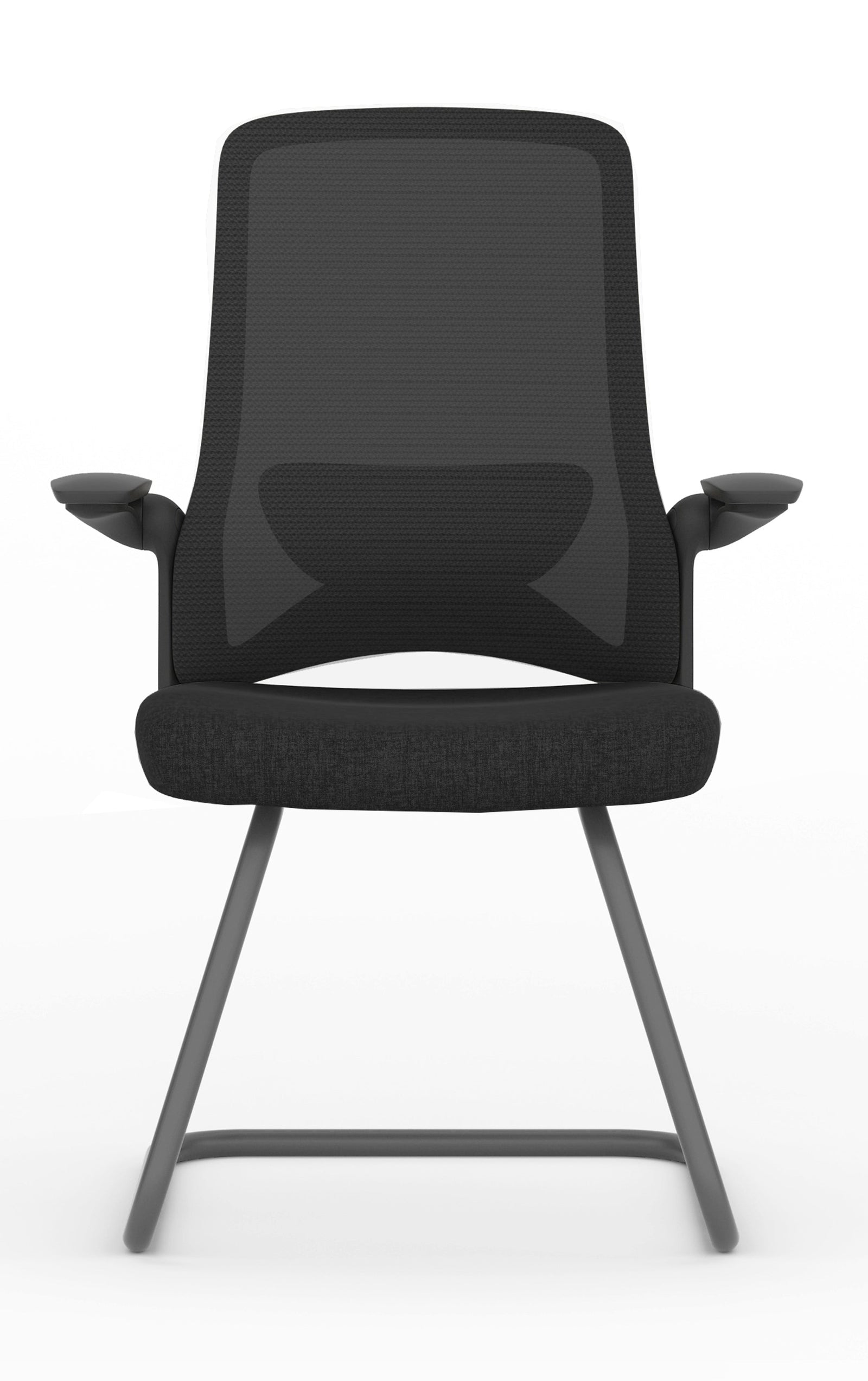 Silla Visitante DOLPHIN OHV-111 Negro - Frente