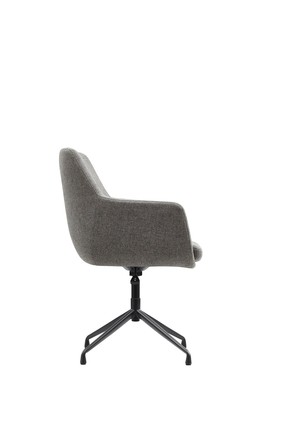 Silla Visitante Tripoli OHV-2005gris - vista lateral