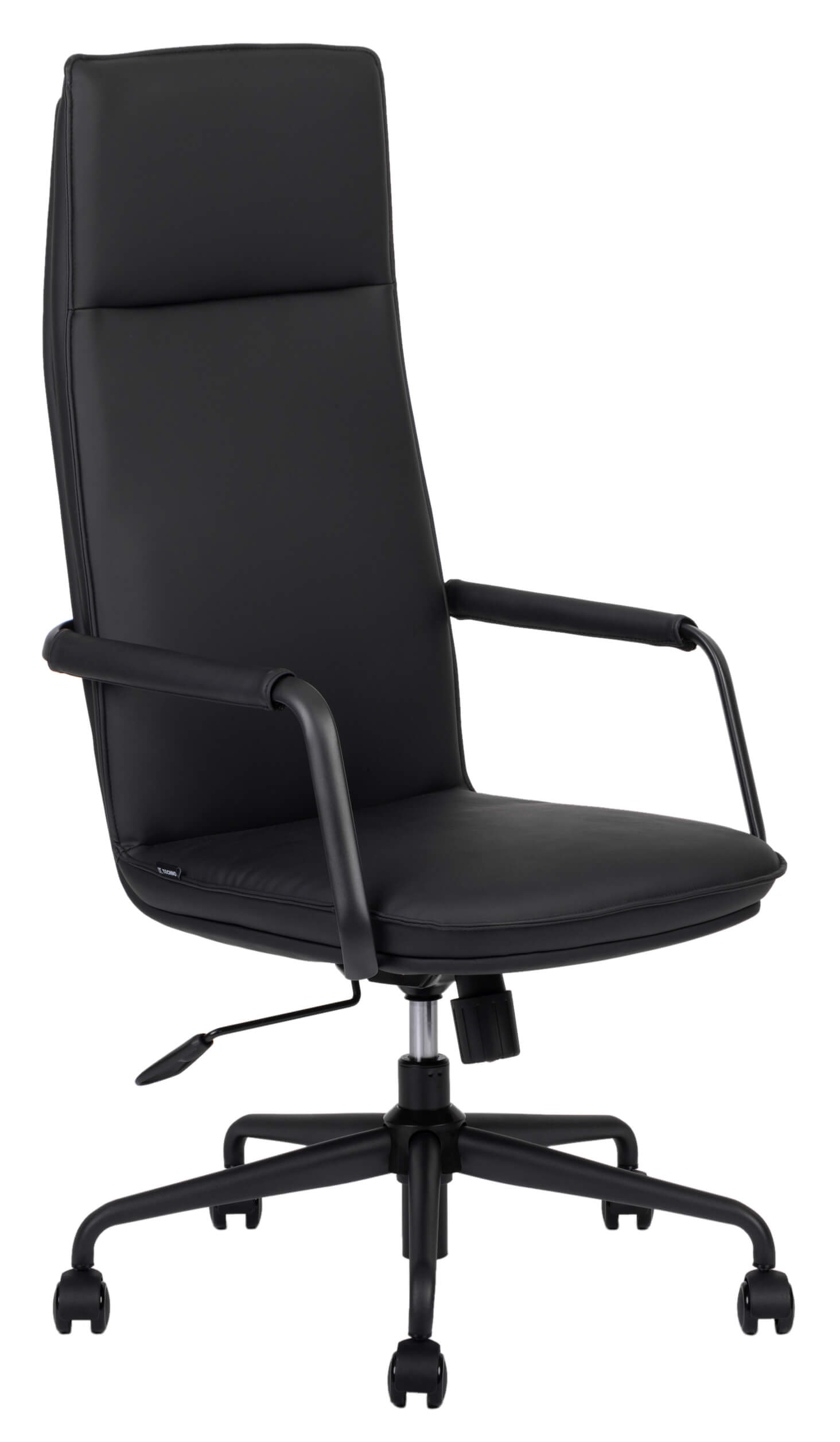 Silla ejecutiva Bond RA ergonómica con base metálica de 5 puntas en oficina moderna