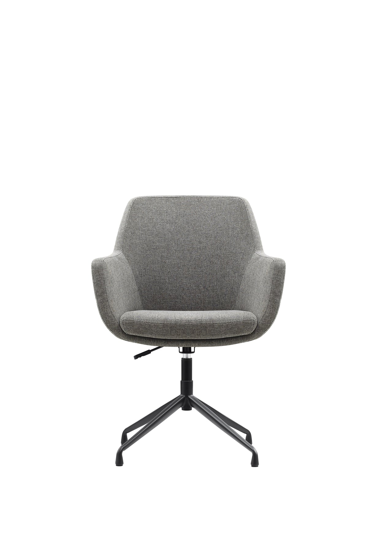 Silla Visitante Tripoli OHV-2005gris - vista frontal