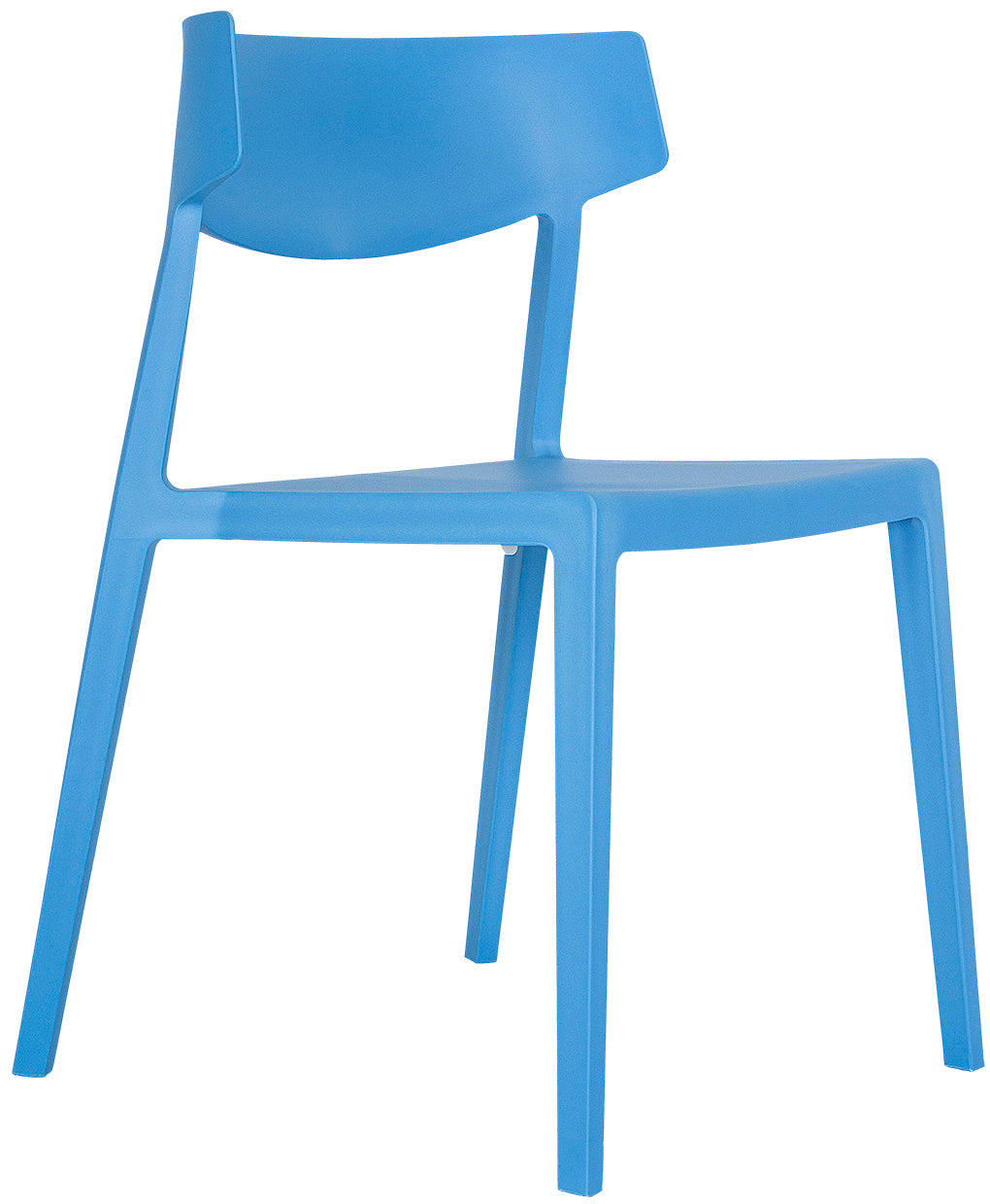 Silla Visitante AR-2017 azul - 3/4