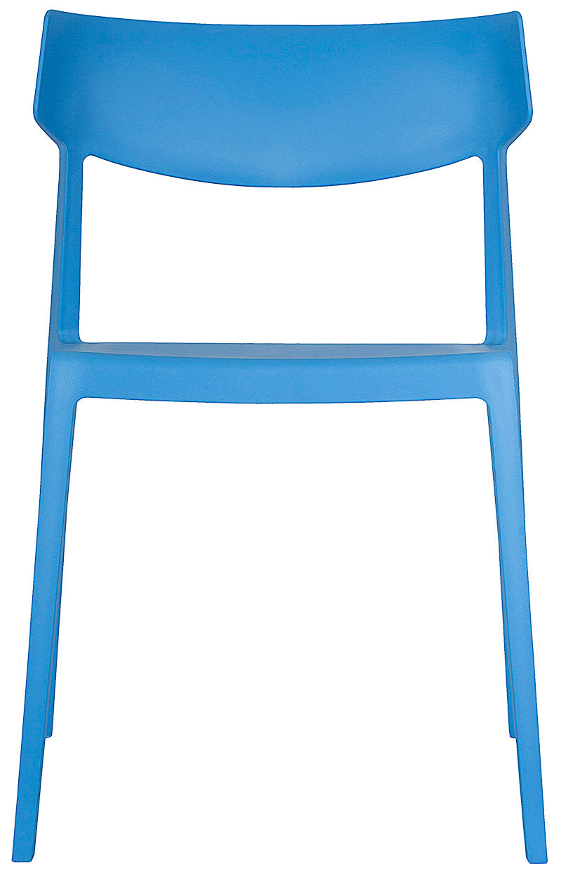 Silla Visitante AR-2017 azul - frente