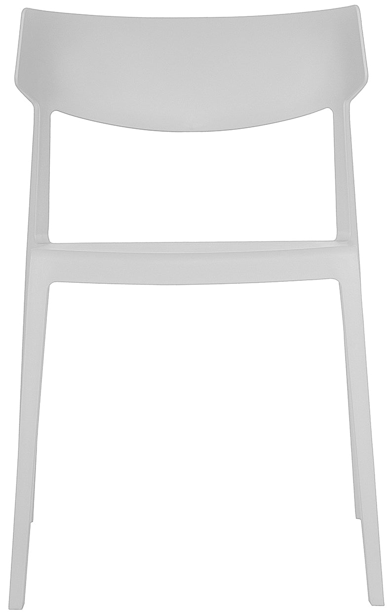 Silla Visitante AR-2017 blanca - frente