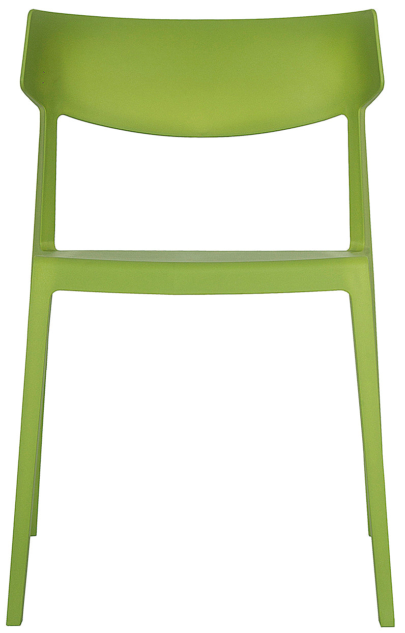 Silla Visitante AR-2017 verde - frente