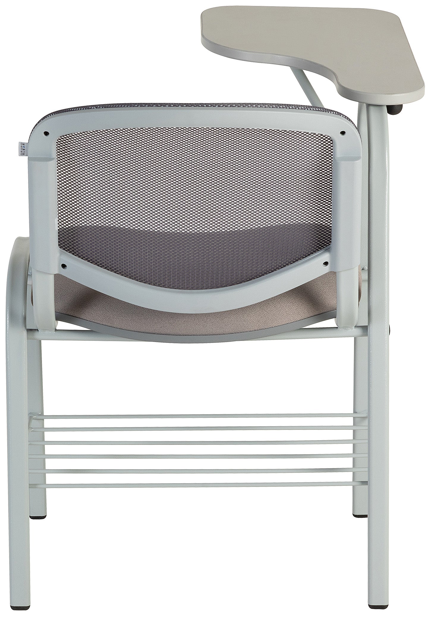 Silla Escolar PL-120 gris atrás