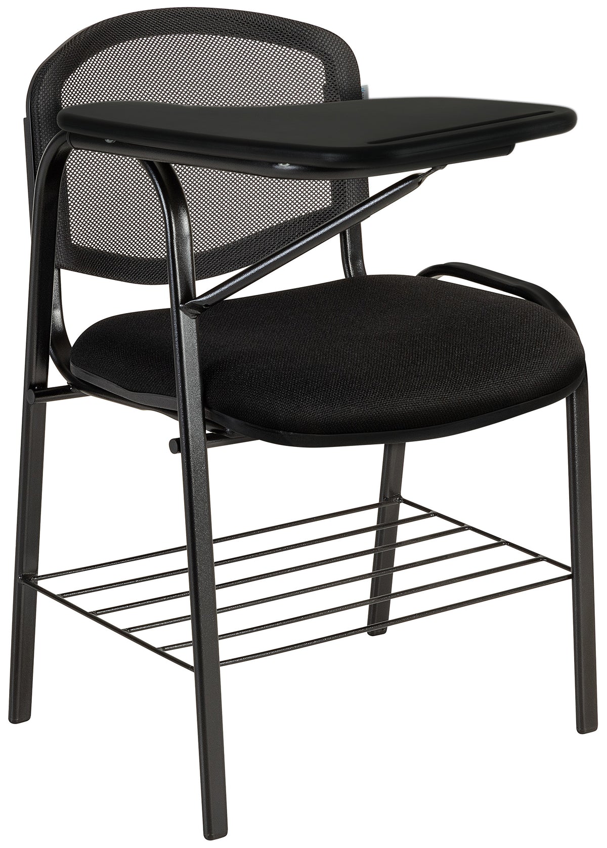 Silla Escolar PL-120 negro tres cuartos