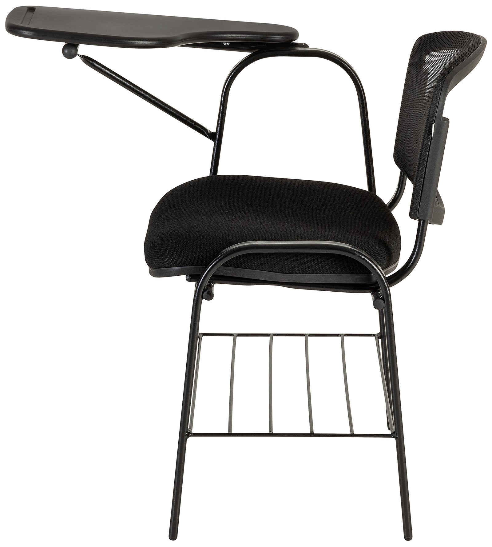 Silla Escolar PL-120 negro lateral