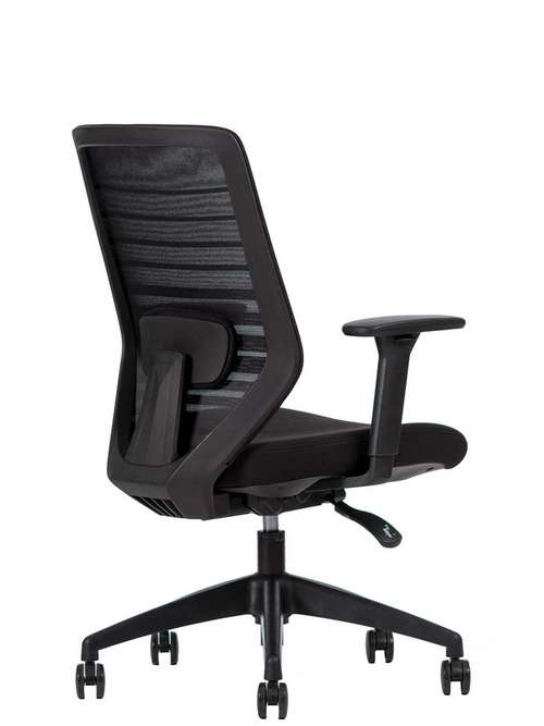 Silla Semi Ejecutiva Delta Black - OffiMobile