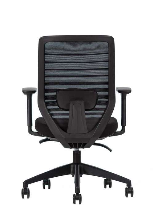 Silla Semi Ejecutiva Delta Black - OffiMobile