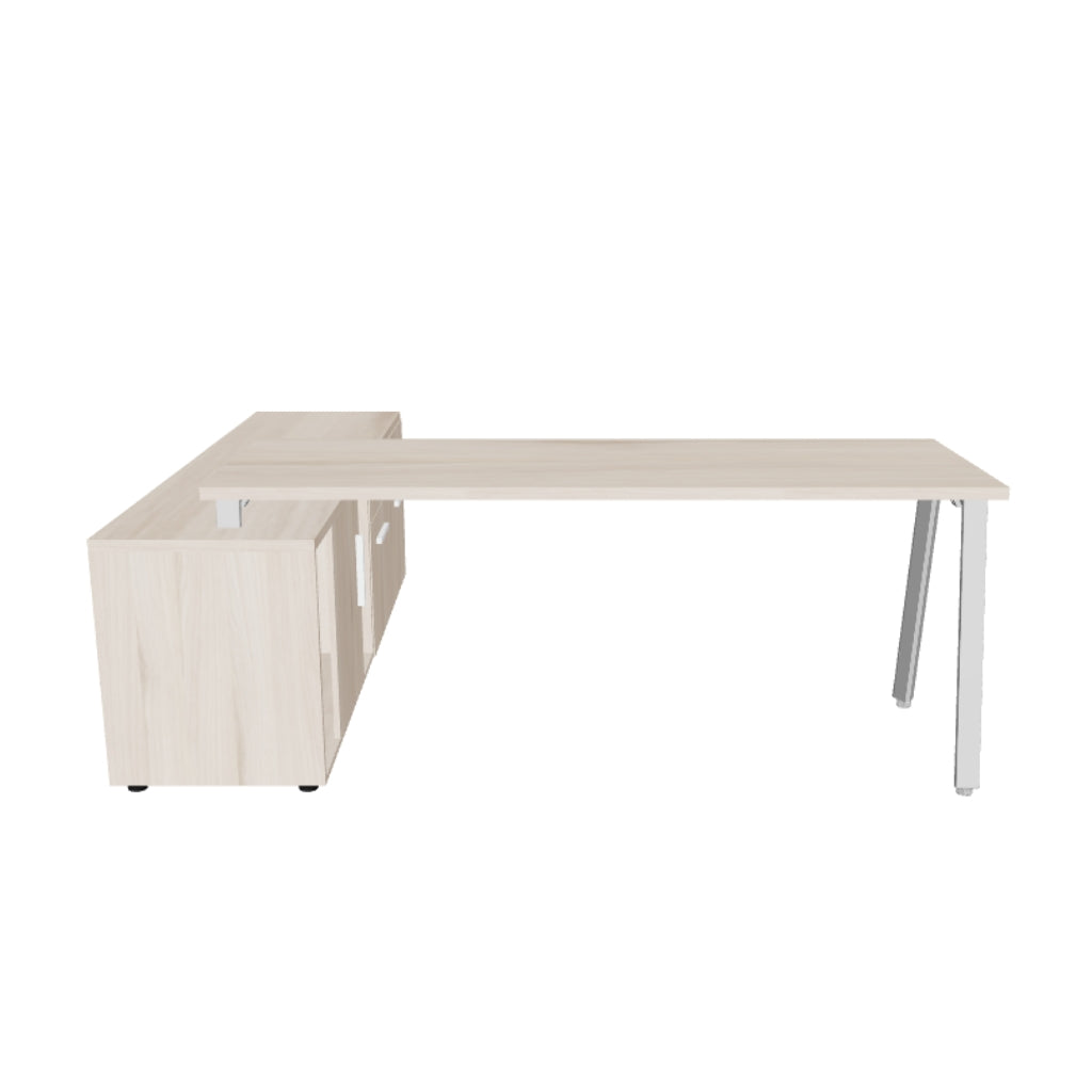 Escritorio Ejecutivo Alpha Con credenza lateral - OffiMobile