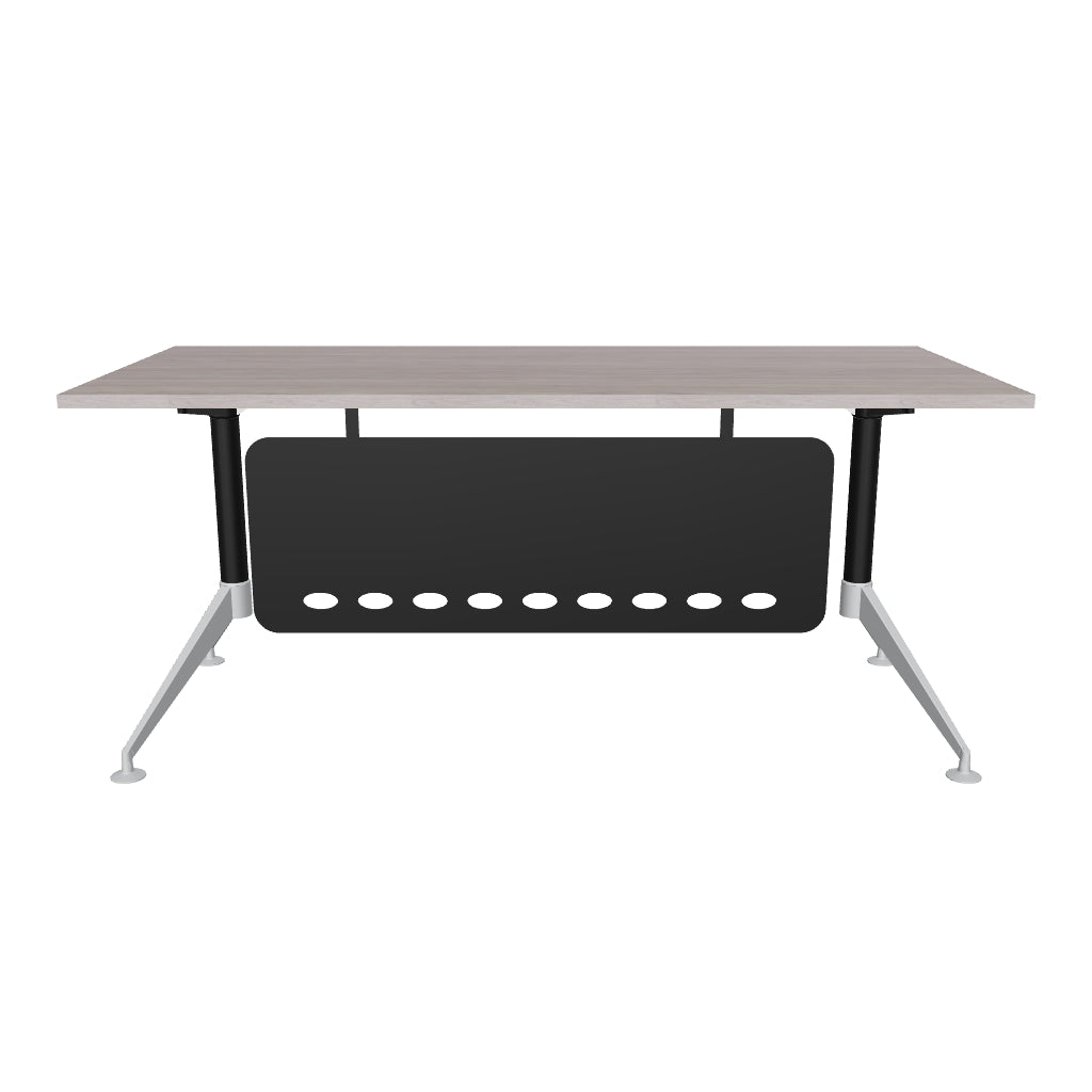 Escritorio Ejecutivo Tech Black Chrome