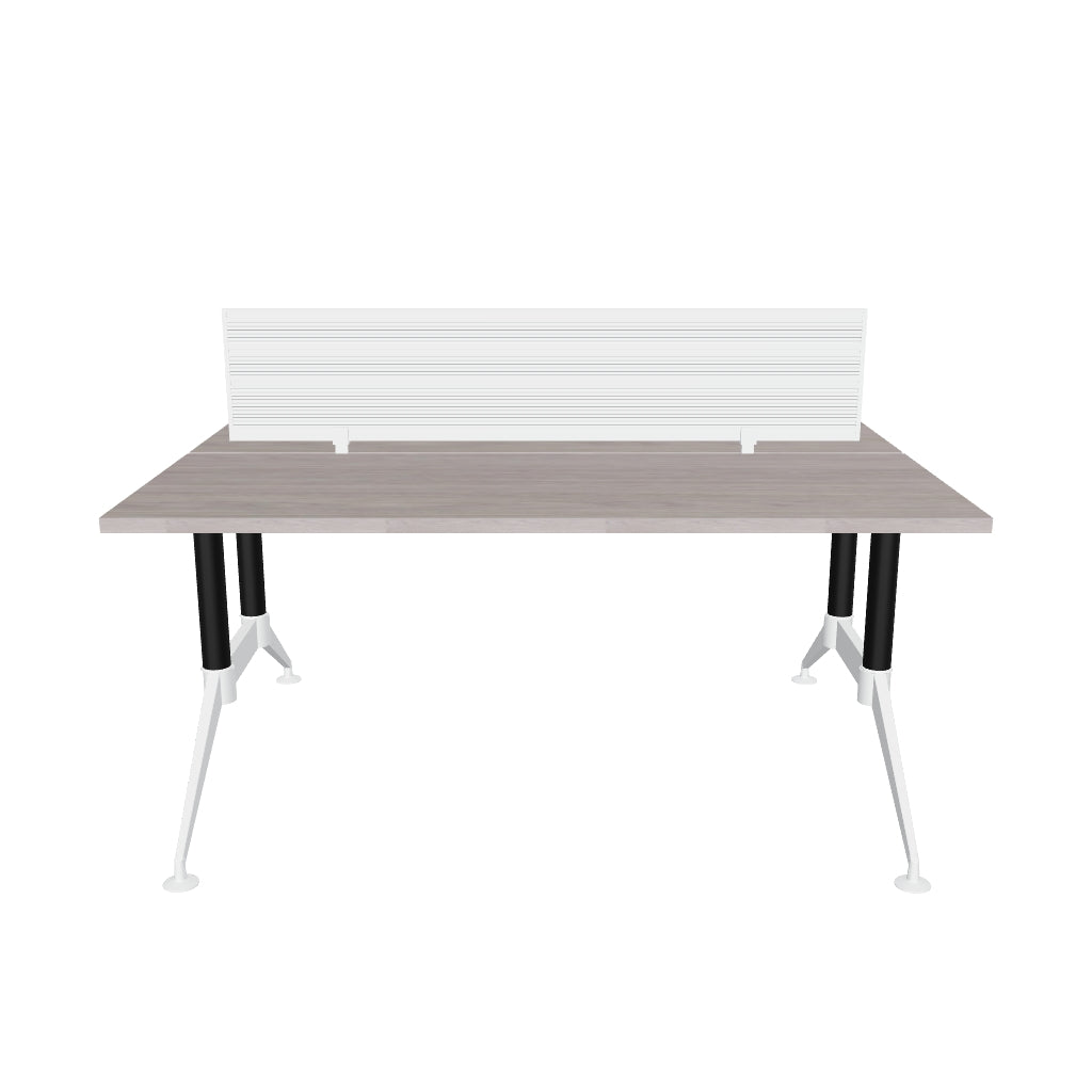 TECH BLACK CHROME BENCH PARA 2 PERSONAS