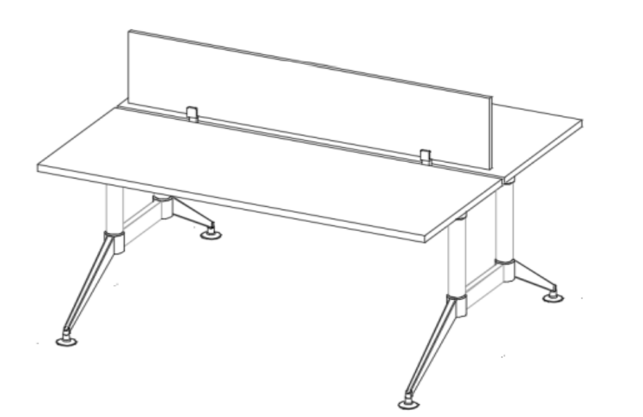 TECH BLACK CHROME BENCH PARA 2 PERSONAS - OffiMobile
