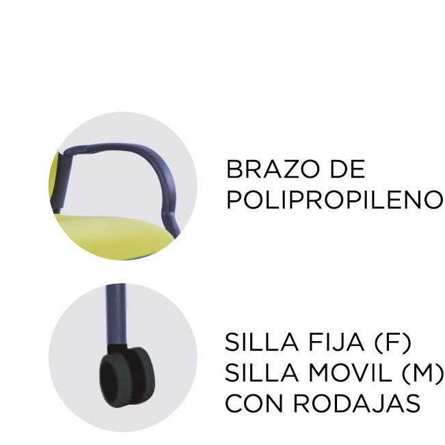 SILLA VISITA BM 540 M - OffiMobile