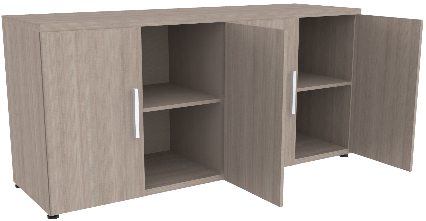 Credenza en Melamina XL 4P - OffiMobile