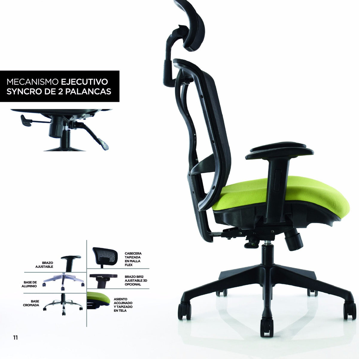 Silla Ejecutiva BM 9510 N - OffiMobile