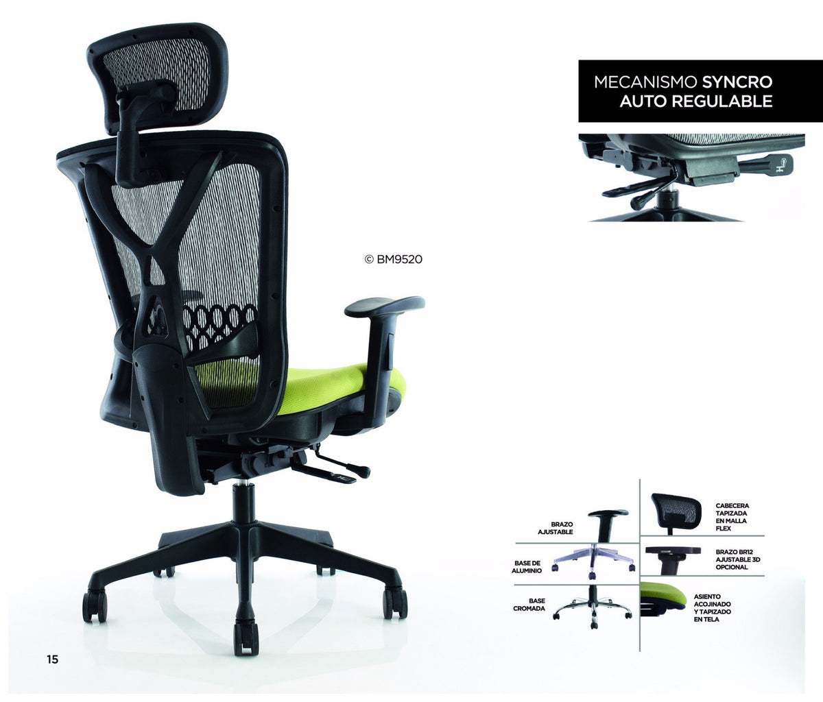 Silla ejecutiva bm9520