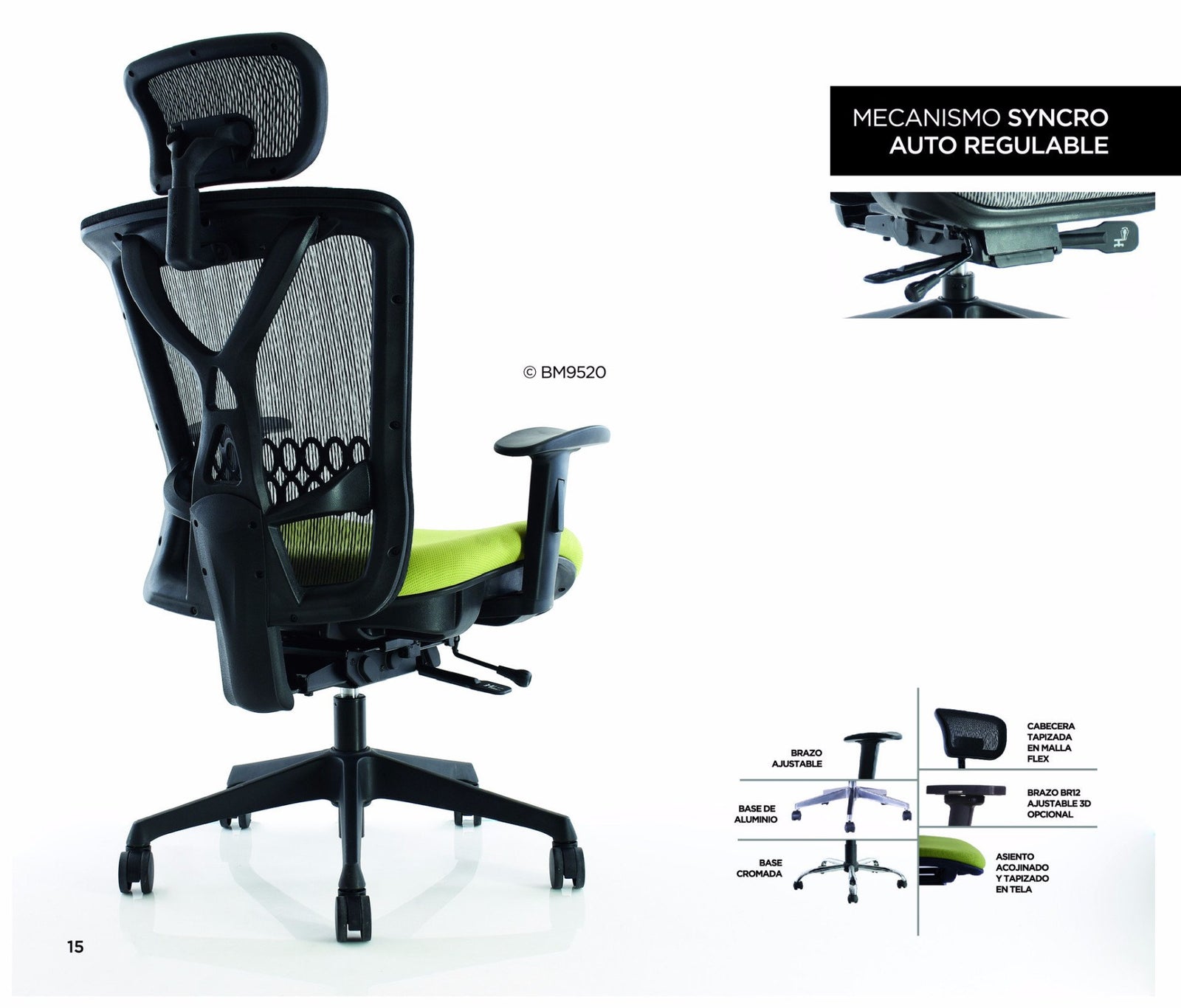 Silla ejecutiva bm9520