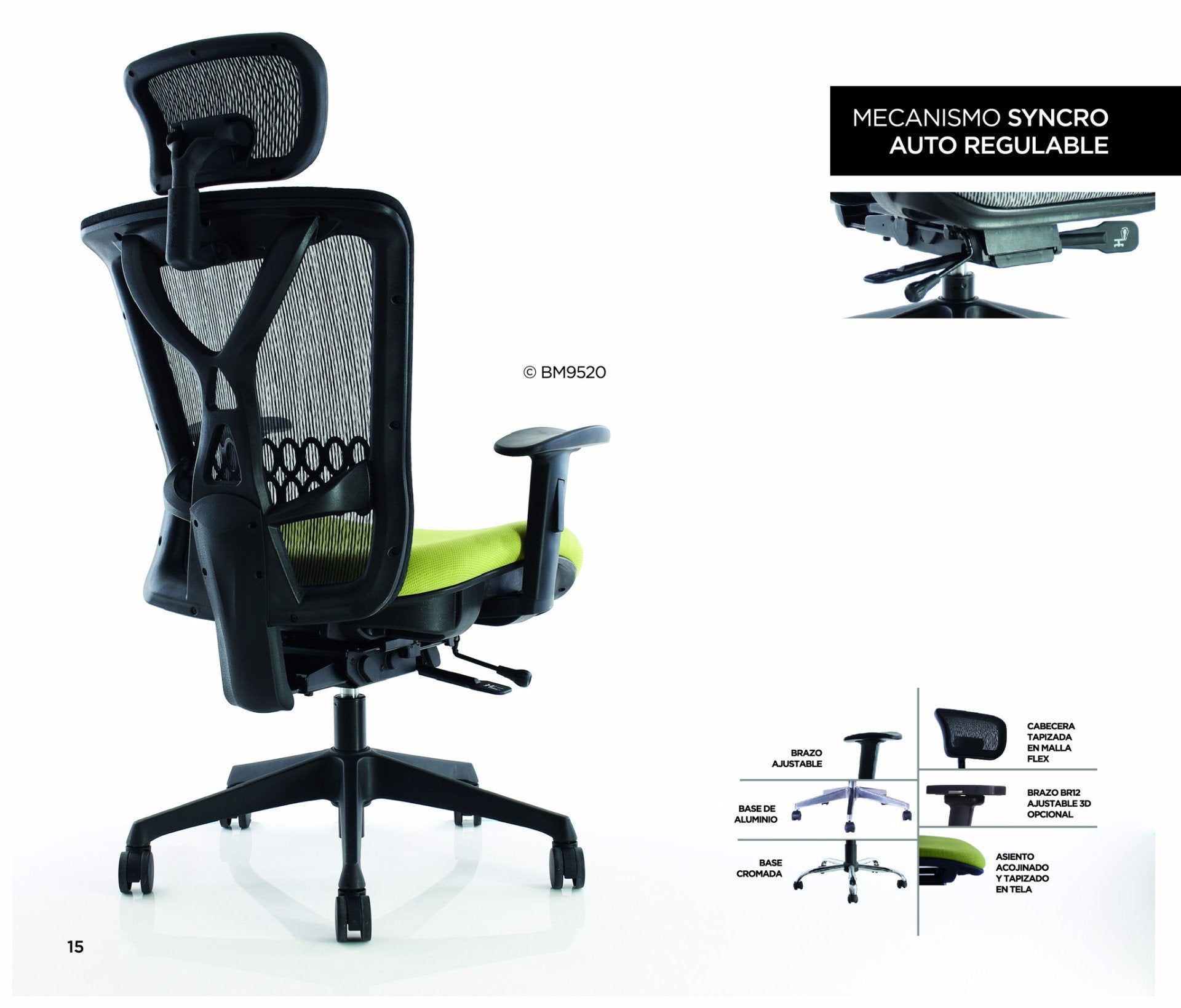 Silla bm 9520