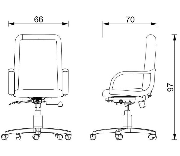 Silla Ejecutiva BM 1400 - OffiMobile